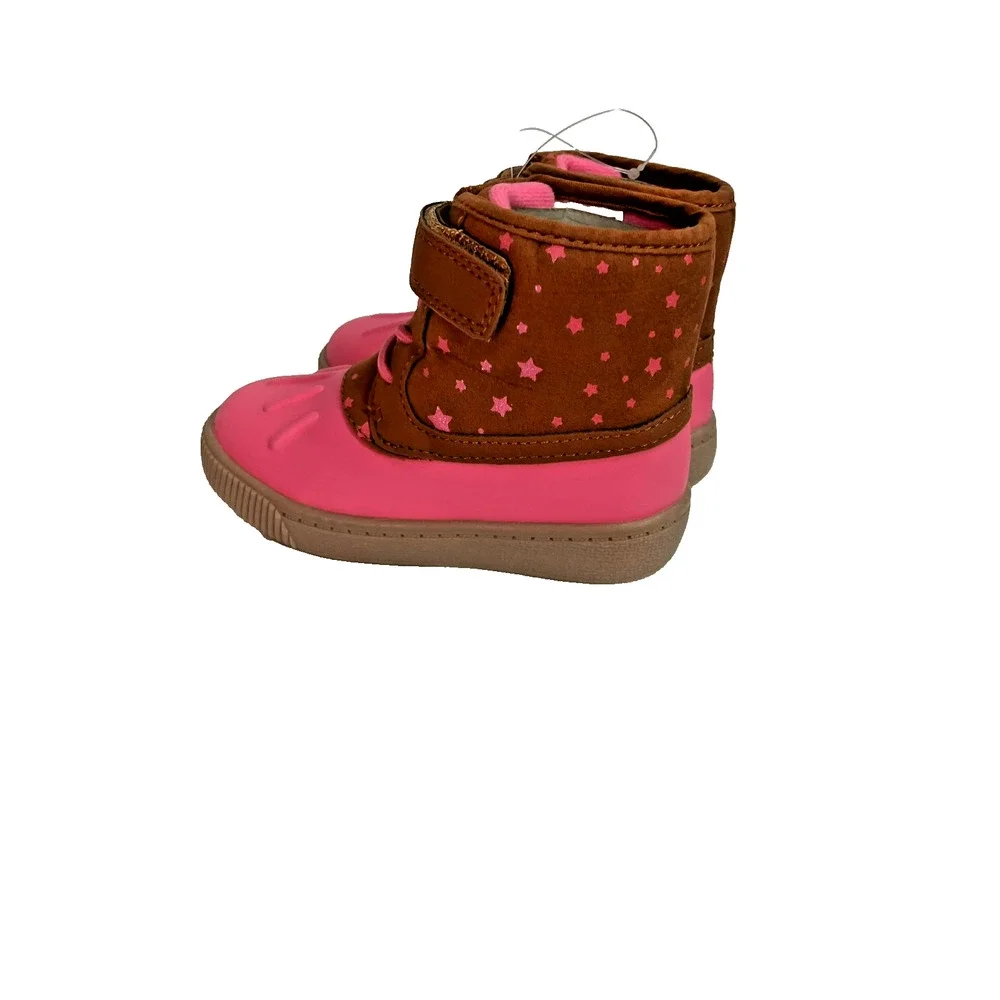 New Simple Joys Size 8 by Carters Alexis Boots-Pink-Outdoor Boot Girls